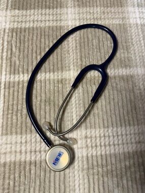 Single Head Stethoscope in Navy Blue